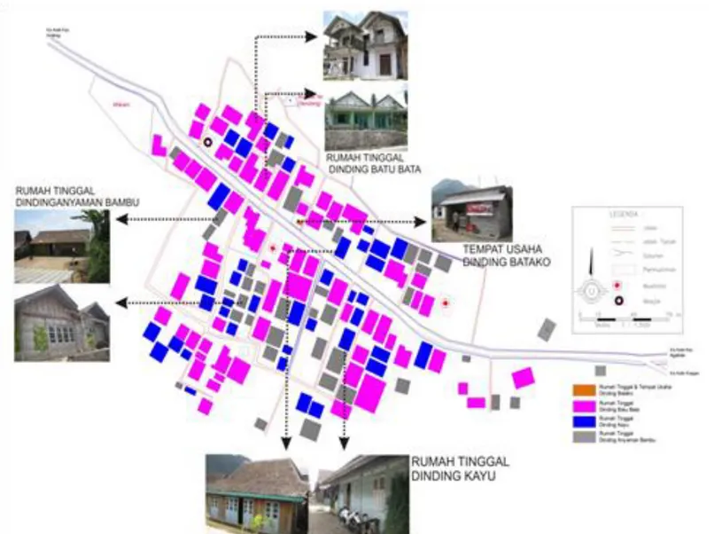 Gambar 3.3 : Peta Lay Out Ruang Kawasan Dusun Mantran Wetan Desa Girirejo Kecamatan Ngablak Kabupaten Magelang 