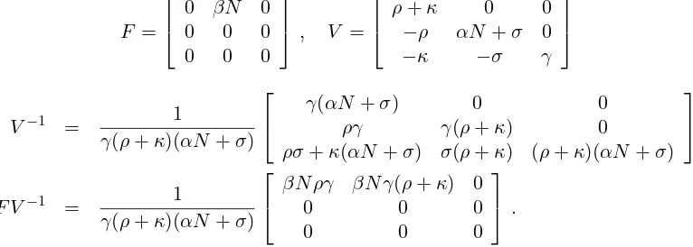 Figure 6. Model ﬂow diagram for the Quarantine model.