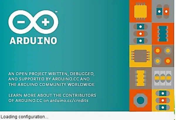 Gambar 2.5. Tampilan awal Arduino IDE 