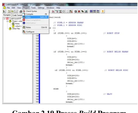 Gambar 2.19 Proses Build Program 