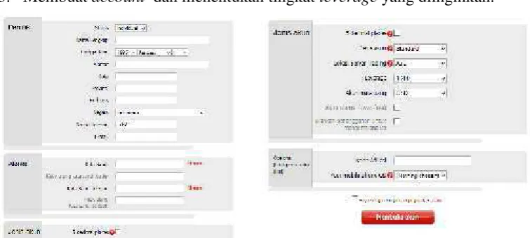 Gambar 4. 1 Membuat Account