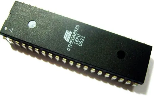 Gambar 2.1. Bentuk Fisik AVR ATMega 8535 