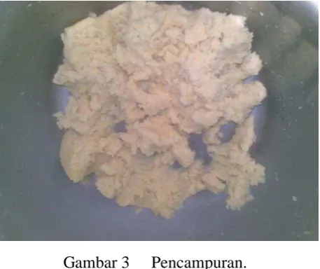 Gambar 3  Pencampuran. 