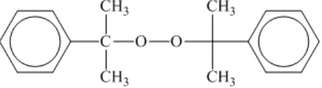 Gambar 2.7  Struktur Dikumil Peroksida 