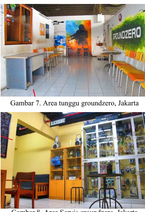 Gambar 8. Area Servis groundzero, Jakarta 