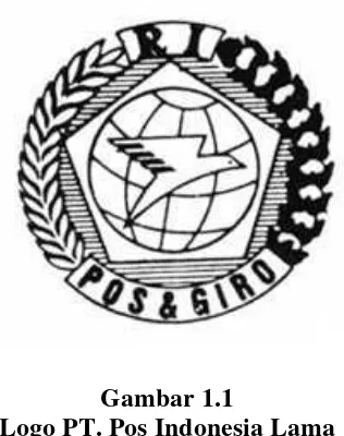 Gambar 1.1 Logo PT. Pos Indonesia Lama 