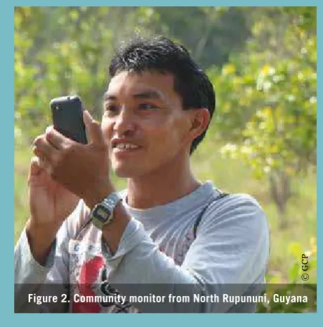 Figure 2. Community monitor from North Rupununi, Guyana