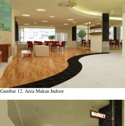 Gambar 12. Area Makan Indoor  
