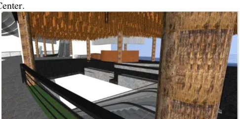 Gambar 9. Tampilan Kolom Struktur Baru di Lobby dan Entrance Hall 