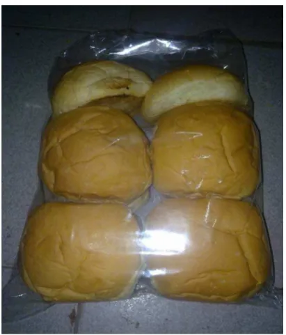 Gambar 2.3 Burger yang telah dibakar 