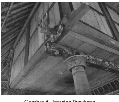 Gambar 5. Interior Pundutan 