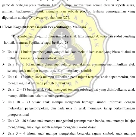 Gambar 2. 1 Logo Engine Unity 
