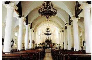Gambar. 1. Interior Gereja Katolik Santo Yusuf Gedangan Semarang. 