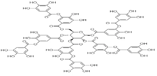 Gambar 2.2 Struktur kimia flavonoid12 