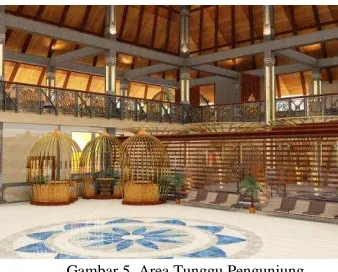 Gambar 5. Area Tunggu Pengunjung  