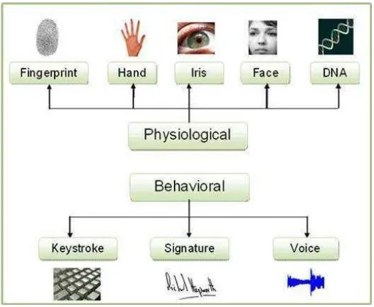 Gambar 2.8 Karakteristik Biometrik