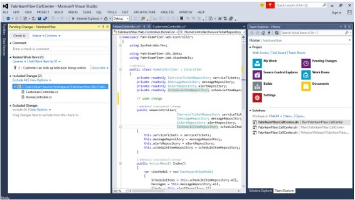 Gambar 13. Visual Studio 2013 