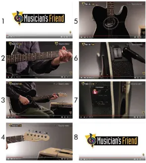 Gambar III.1 Contoh Video Review Gitar Fender  