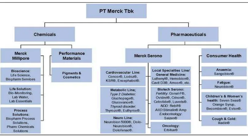 Gambar 4.4 Struktur Organisasi Perusahaan PT Kimia Farma Tbk 