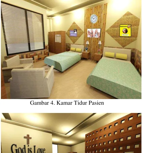 Gambar 3. Kamar Tidur Pasien 