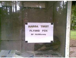 Gambar 2.14. Loket Masuk Wahana Flying Fox 
