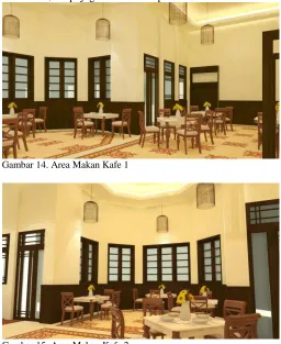 Gambar 14. Area Makan Kafe 1  