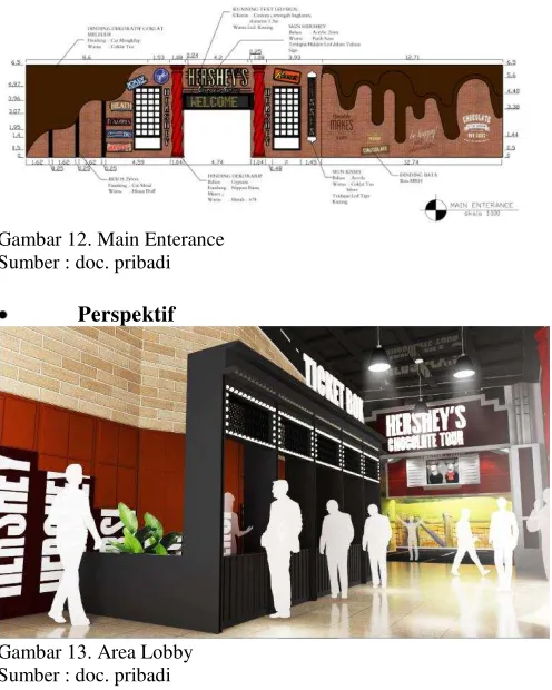 Gambar 12. Main Enterance 