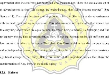 Figure 4.5 The advertisement (Min 00:01:03)