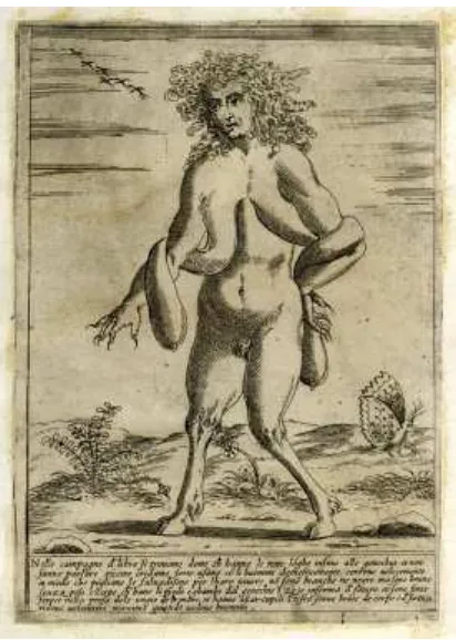 Gambar II.5 Illustrasi wewe gombel oleh Giovanni Battista de' Cavalieri 
