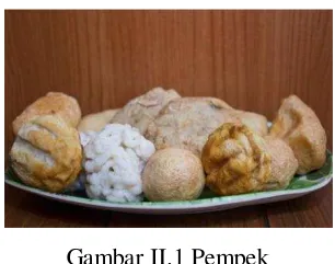 Gambar II.1 Pempek 