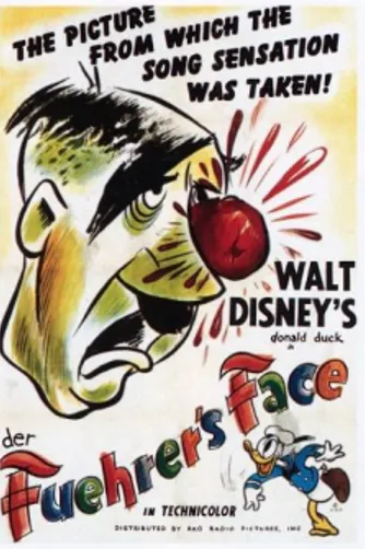 Gambar 3. Poster film Disney Der Fuehrer's Face 