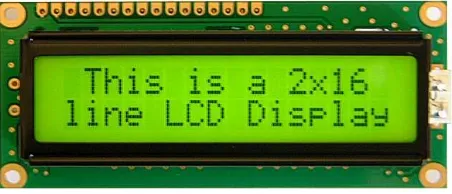 Gambar 2.10 LCD 16X2 (M1632) 
