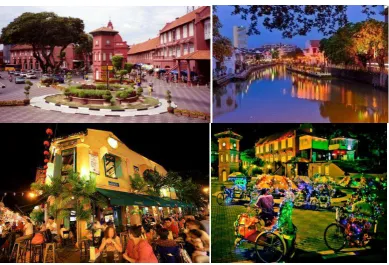 Gambar 1.9 –Suasana kawasan wisata Melaka 