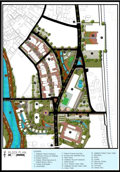 Gambar 1.11 – Master plan Labuhan heritage Town 