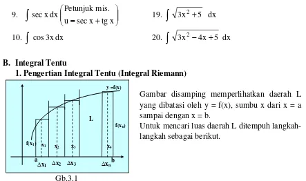 Gambar disamping memperlihatkan daerah L 