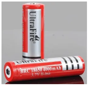 Gambar 2.1 Baterai Li-Ion Ultrafire 