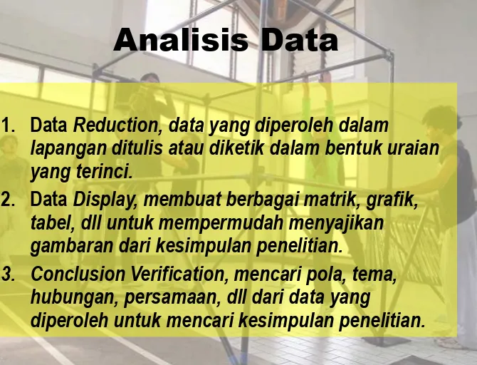 tabel, dll untuk mempermudah menyajikan gambaran dari kesimpulan penelitian.  