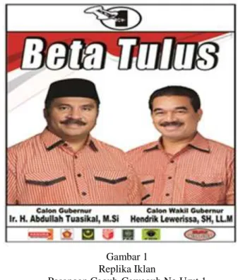 Gambar 1  Replika Iklan 