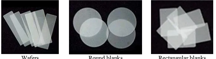 Fig. 9. Wafers and blanks 