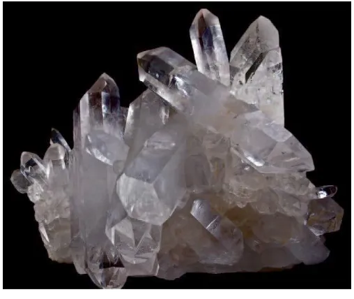 Fig. 3. Synthetic quartz crystal. Adapted from Synthetic Quartz Crystal by Nihon Dempa Kogyo Co., LTD