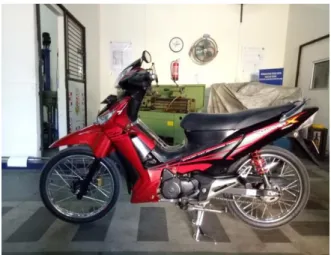 Gambar  3.3 sepeda motor  125cc 