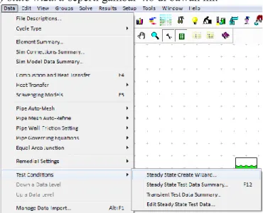 Gambar 4.8 Menu Pemilihan Steady State Create Wizard 