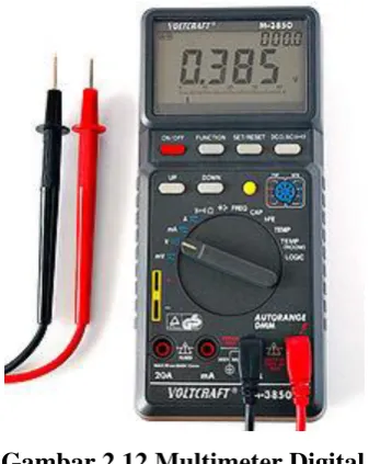 Gambar 2.12 Multimeter Digital 