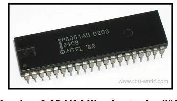Gambar 2.13 IC Mikrokontroler 8051 