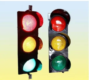 Gambar 5.4. Desain Traffic Light Lampu 3 Aspek 30 cm Primer Polos 