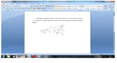 Gambar 2.13 Diagram fasor saluran distribusi19 12