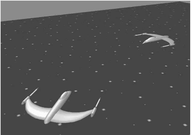 Figure 5–1: Penguin Warrior, rendered in 3D space