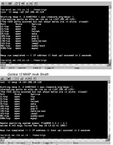 Gambar 11 NMAP Mendeteksi Sistem Operasi 