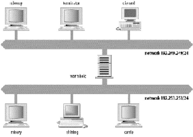 Figure 4-1. The Movie University network 