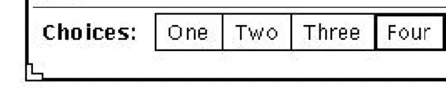 Figure 1-4. Panel item created with the PANEL_ABBREV_MENU_BUTTON package